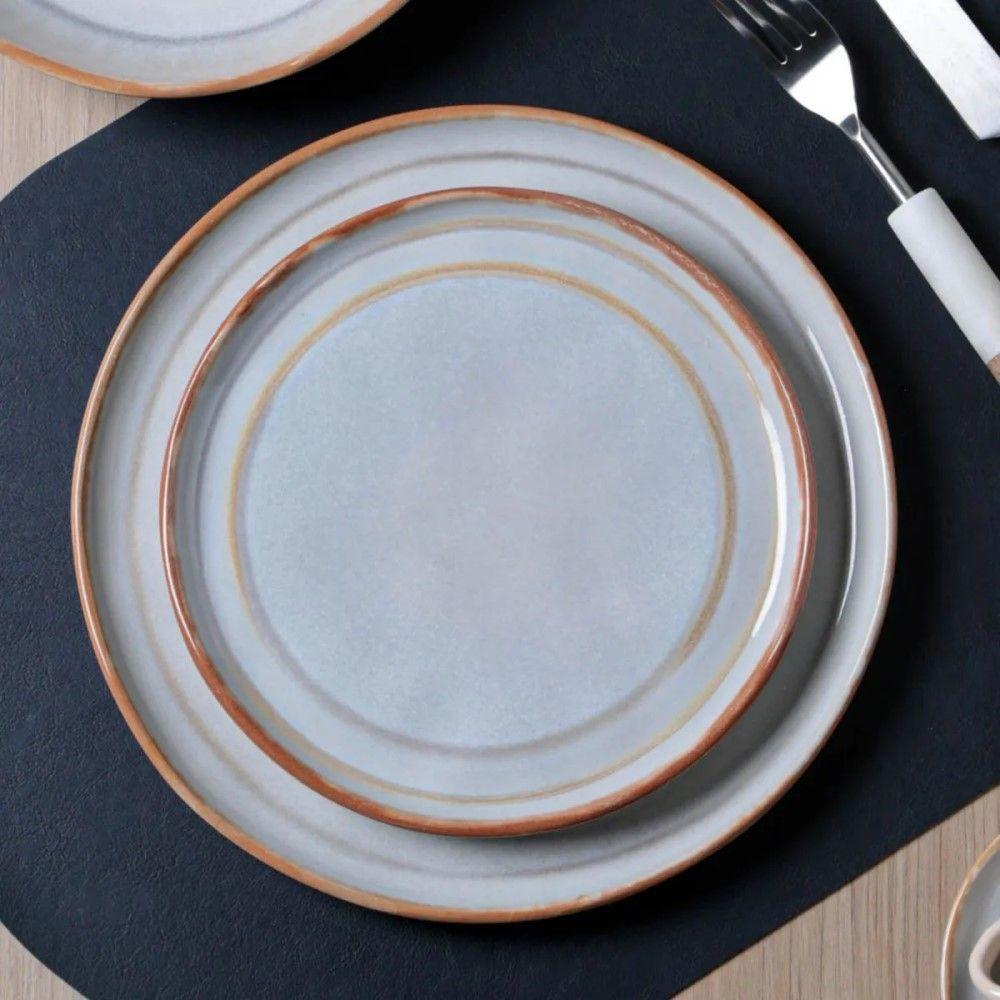 Conjunto De Pratos De Sobremesa 06 Peças Bio Tempus Porto Brasil - 4