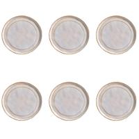 Conjunto De Pratos De Sobremesa 06 Peças Bio Tempus Porto Brasil - 1