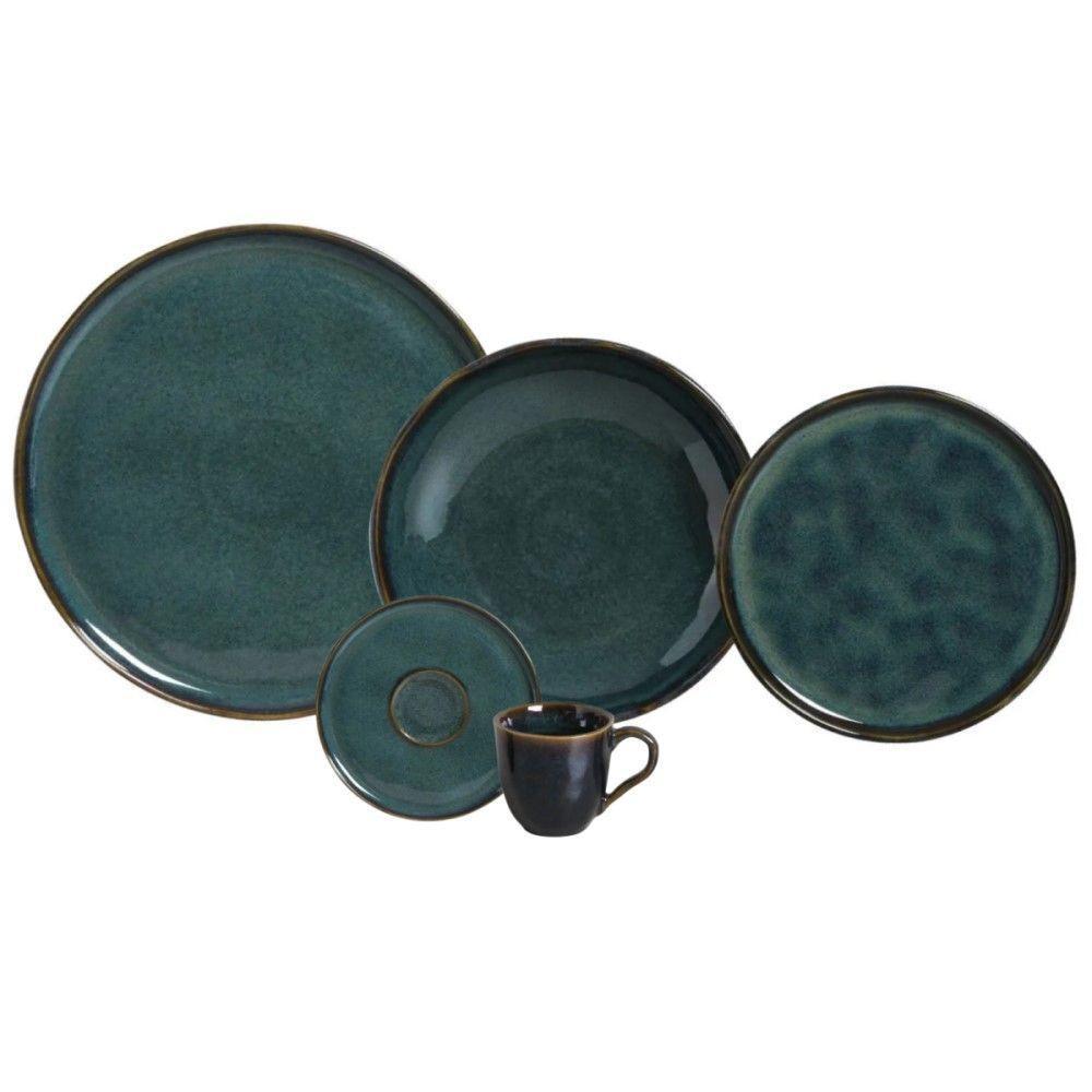 Aparelho De Jantar 30 Peças Bio Oceano Porto Brasil - 1