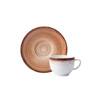 Aparelho De Jantar 42 Peças Esfera Marrom Schmidt - 5