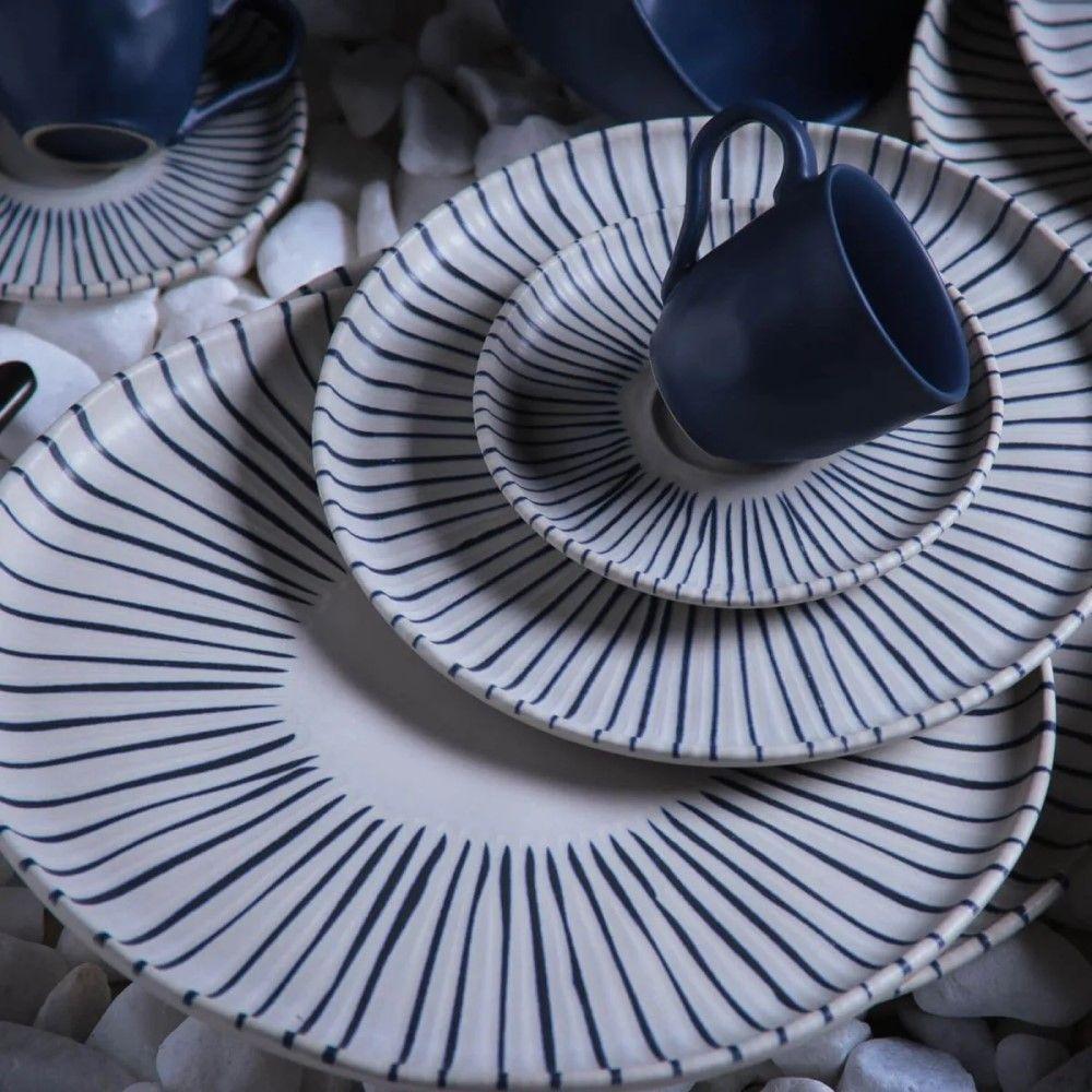 Conjunto De Pratos Rasos 06 Peças Bio Elemento Porto Brasil - 4