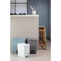 Lixeira Com Pedal Trium 6 L Branco Ou