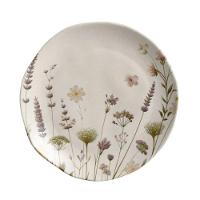 Conjunto De Pratos De Sobremesa 06 Peças Orgânico Lavanda Porto Brasil - 2