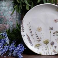 Conjunto De Pratos De Sobremesa 06 Peças Orgânico Lavanda Porto Brasil - 3