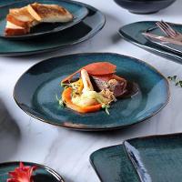 Conjunto Com 04 Travessas Oval Funda Grande 32x16 Cm Orgânico Oceano Porto Brasil