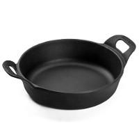 Kit 3 Travessas Redonda 22 Cm 1,7l Em Ferro Fundido Panela Mineira - 2