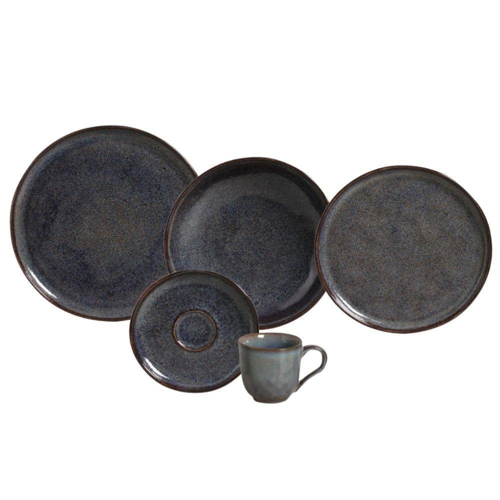 Aparelho De Jantar 30 Peças Bio Titanium Porto Brasil - 1