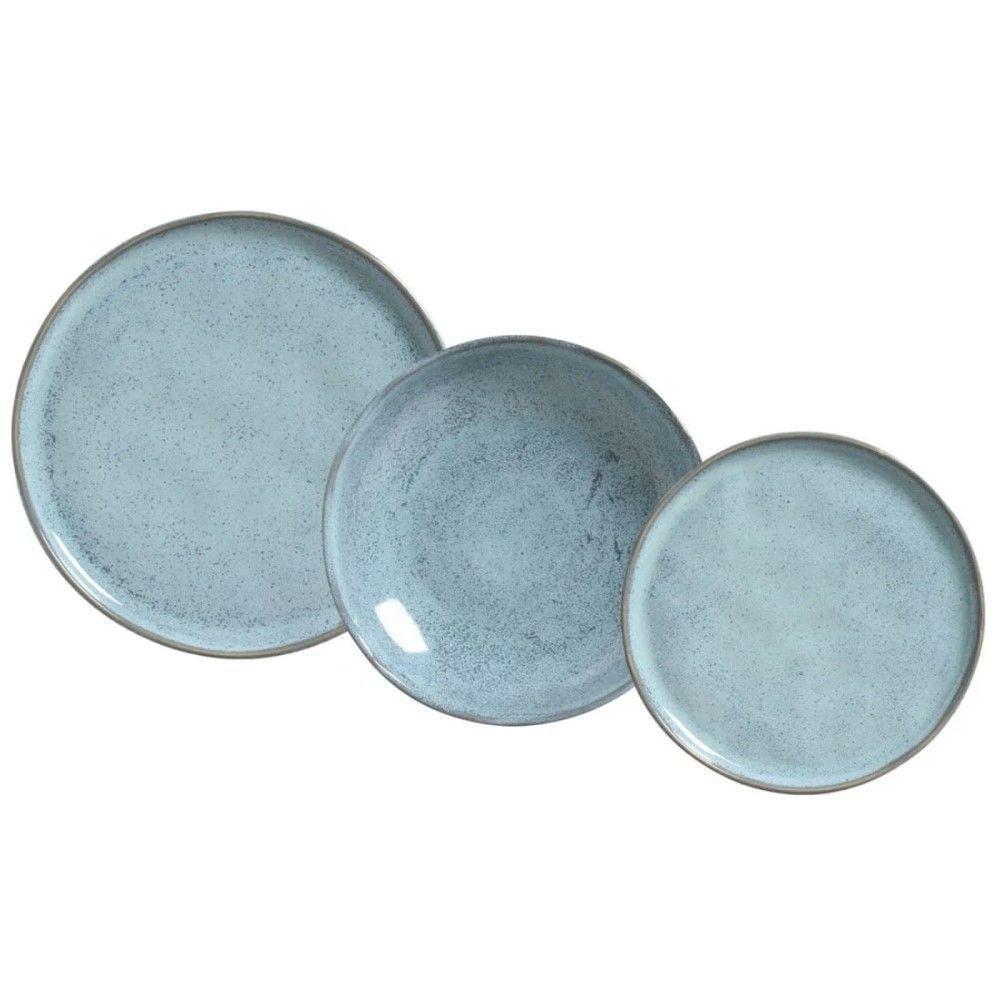 Jogo De Pratos 18 Peças Bio Breeze Porto Brasil - 1