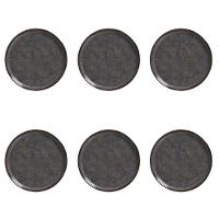 Conjunto De Pratos De Sobremesa 06 Peças Bio Titanium Porto Brasil - 1