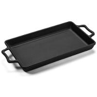 Assadeira Artesanal Retangular 40x25 Cm 3,3l Em Ferro Fundido Panela Mineira - 1