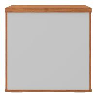 Balcão Para Escritório 74cm 2 Portas Rayly Freijó Branco A06 Mpozenato - 8