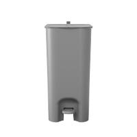 Lixeira Com Pedal Borboleta 20l Cinza Com Alça Chumbo Coza - 2