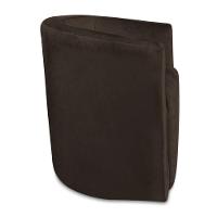 Kit 02 Poltronas Decorativa Lyon Veludo Marrom - Pallazio - 5