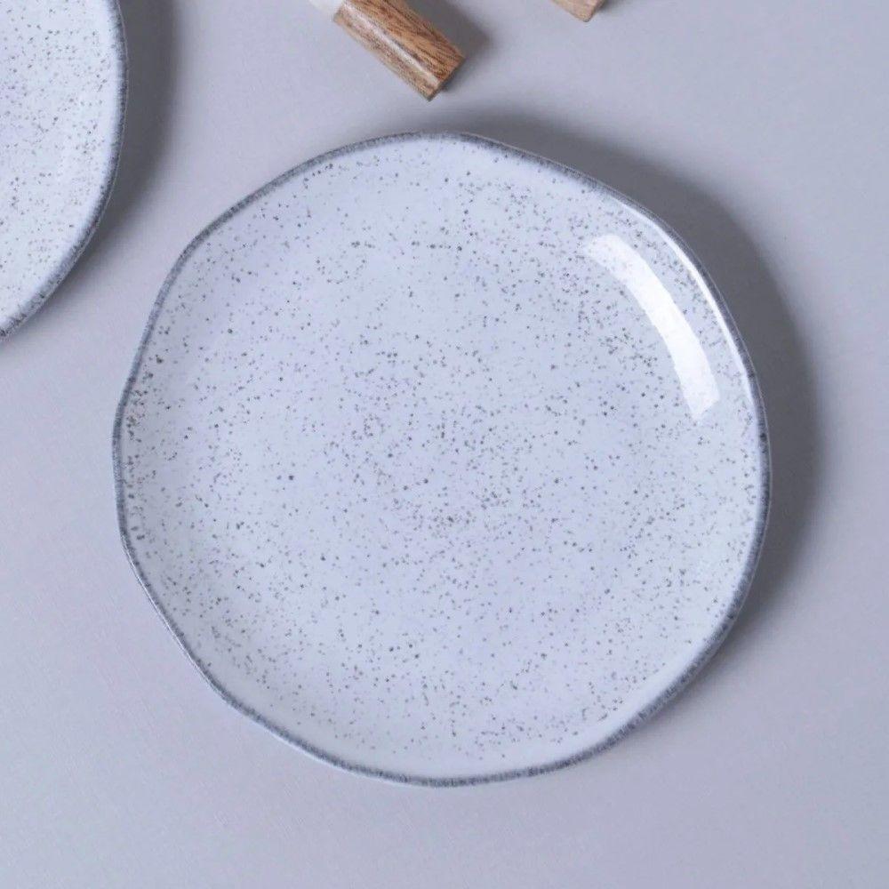 Conjunto De Pratos De Sobremesa 06 Peças Orgânico Echo Porto Brasil - 6