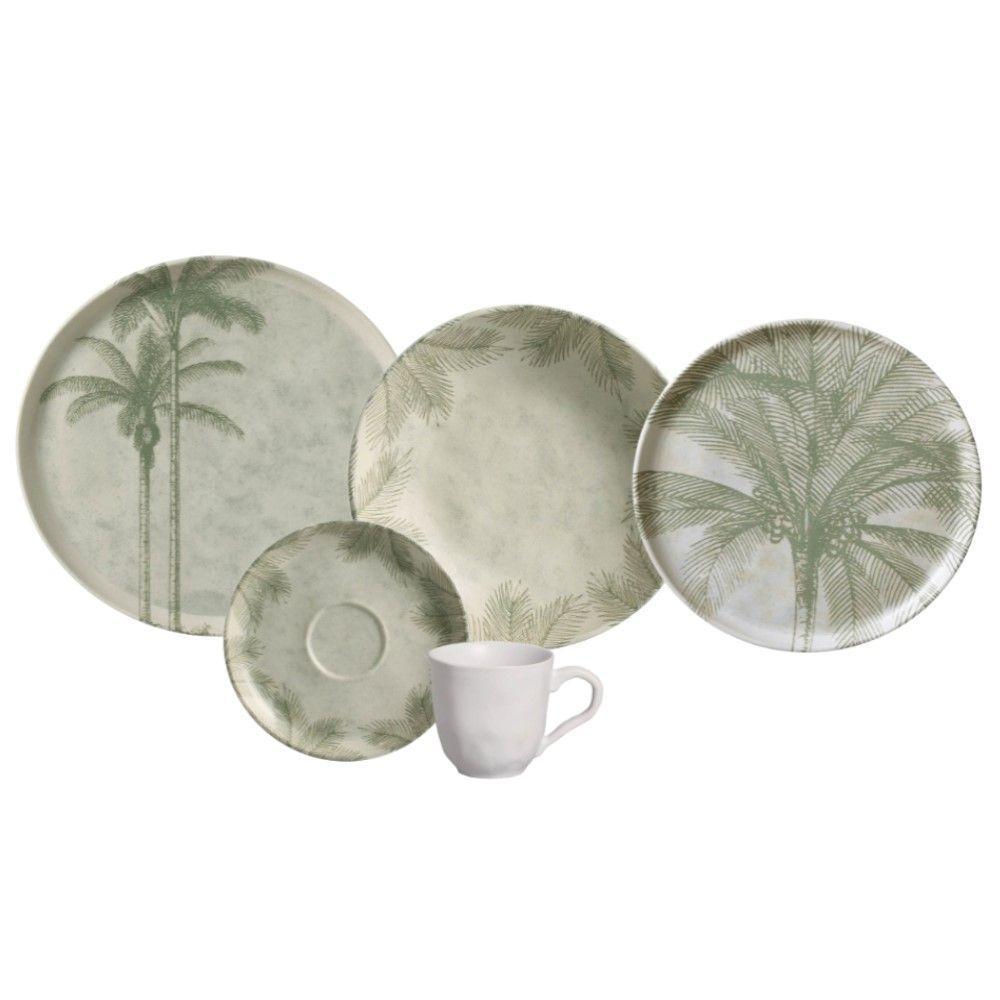 Aparelho De Jantar 30 Peças Bio Tropicália Porto Brasil - 1