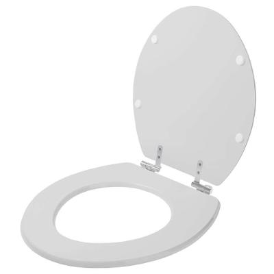 Tampa De Vaso Sanitário Com Amortecedor Izy Cinza Real Para Bacia Deca