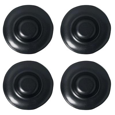 Conjunto de Pratos para Massa e Risoto Orgânico Eclipse 4 Peças Cerâmica Porto Brasil