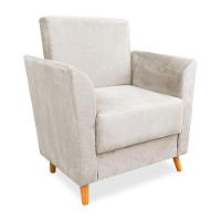 Poltrona De Amamentação Com Puff Flavia Suede - Pallazio Cor Grafite