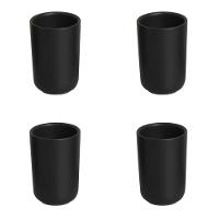 Conjunto Copos Neo 04 Peças 110ml Preto Matte Porto Brasil - 1