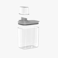 Kit 04 Dispenser De Sabão 1,5 Litros Flow Chumbo Ou - 3