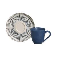 Conjunto De Xícara De Cafezinho Com Pires 06 Peças Bio Elemento Porto Brasil - 2