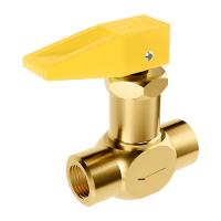 Registro Corta Fogo Gás 1/8 Npt Fi X 1/8 Npt F Pressao 7,0 Bar Roco - 1