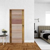 Porta Bbb Mista 72 X 2.10 Batente Misto 14 Cm Fechadura Externa Lado Esquerdo - Rodam - 2