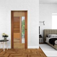 Porta Bbb Mista Com Visor 82 X 2.10 Batente 11 Cm Fechadura Externa Lado Esquerdo - Rodam - 2