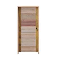 Porta Bbb Mista 82 X 2.10 Batente Misto 14 Cm Fechadura Externa Lado Esquerdo - Rodam - 1