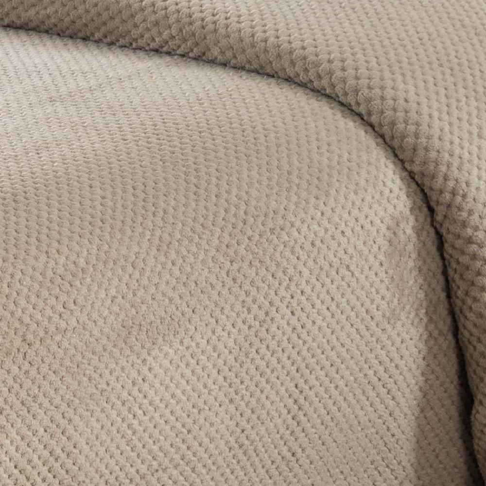 Cobertor Manta Queen Diamond 100% Poliéster Bege - 4