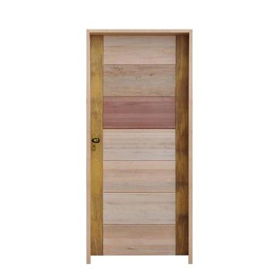 Porta Bbb Mista 72 X 2.10 Batente Misto 14 Cm Fechadura Externa Lado Direito - Rodam