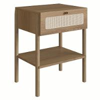 Cabeceira Solteiro 90cm E Mesa 1 Gaveta Arlo A10 Hanover - Mpozenato - 6