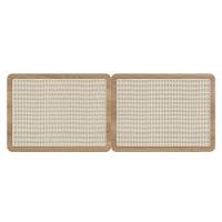 Cabeceira Casal Queen E 2 Mesas Pé Metal Arlo A10 Hanover/dourado - Mpozenato