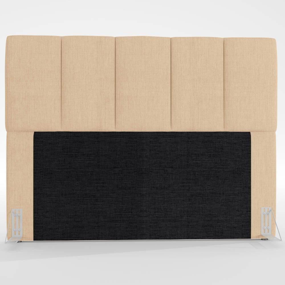 Cabeceira Cama Box Casal 140cm Pérola W01 Linho Bege Escuro - Mpozenato - 5