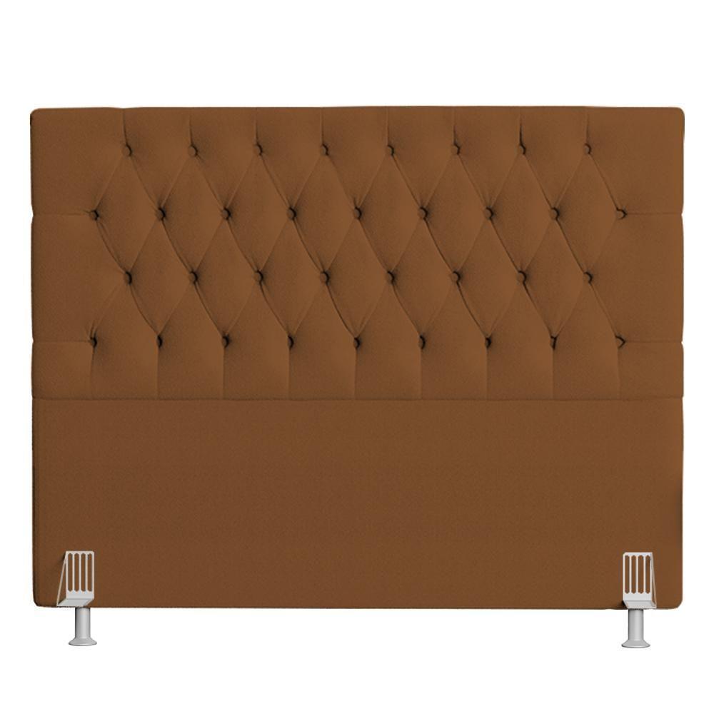 Cabeceira Casal Cama Box 140cm Cristal C16 Boucle Telha - Mpozenato - 8