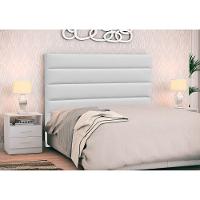 Cabeceira Cama Box Casal King 195cm Greta Corano E 2 Mesas De Cabeceira Flex Dm1 Branco - Mpozenato Corano Branco - 7