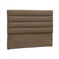 Cabeceira Casal 145 Cm Greta Suede - D'monegatto Suede Bege