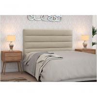 Cabeceira Casal 145 Cm Greta Suede - D'monegatto Suede Bege - 5