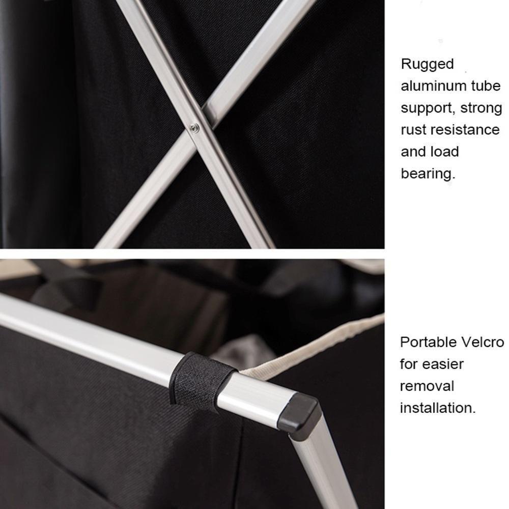 Guarda-roupa Portátil Com Prateleiras Dobráveis Organize Seu Espaço Com Praticidade E Estilo - 4