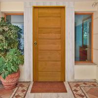 Porta Bbb Tauari 82 X 2.10 Batente Misto 14 Cm Fechadura Externa Lado Direito ? Rodam - 2