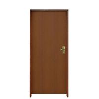 Kit Porta Madeira Lisa Padrão Imbuia 92 X 2.10 Batente Misto 14cm Fechadura Interna Lado Esquerdo ? Hale - 1