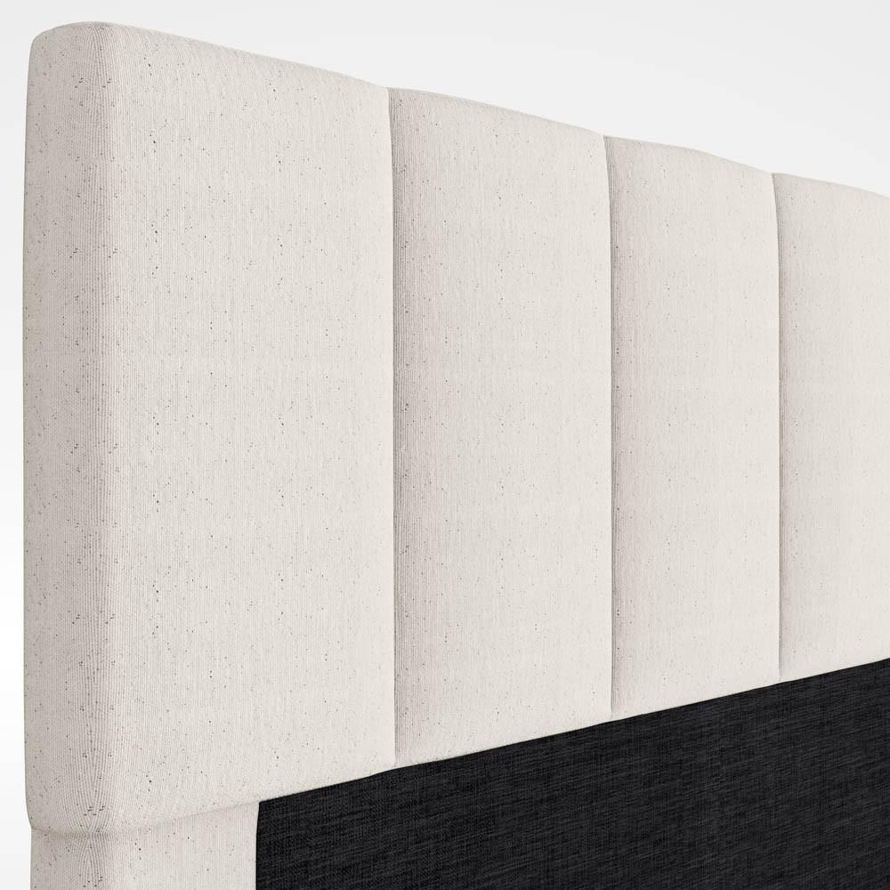 Cabeceira Cama Box Casal 140cm Pérola W01 Linho Cru - Mpozenato - 3