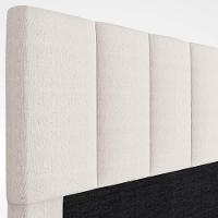 Cabeceira Cama Box Casal 140cm Pérola W01 Linho Cru - Mpozenato - 3