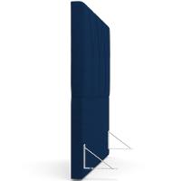 Cabeceira Cama Box Casal Queen 160cm Aura Suede W01 Azul - Mpozenato - 7