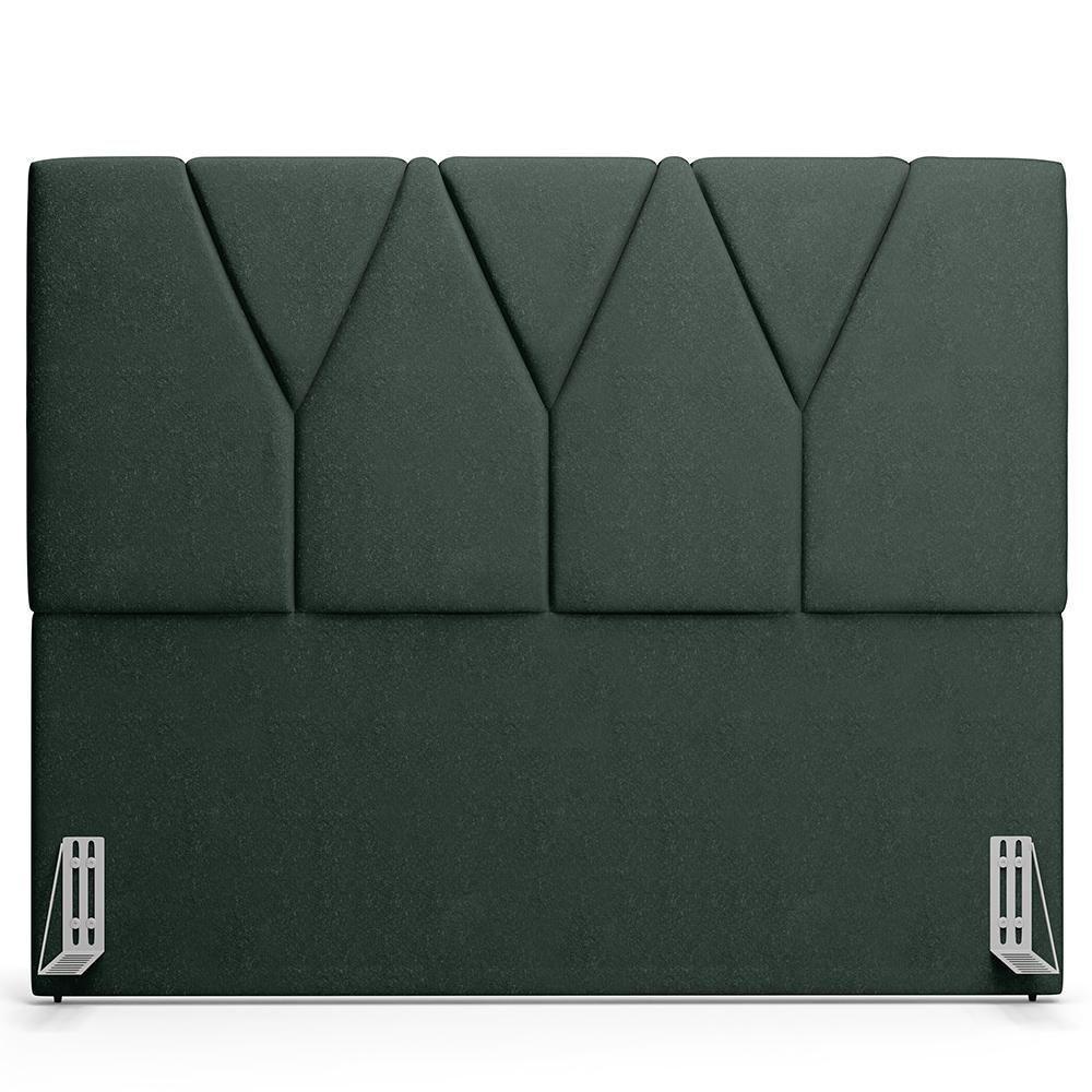 Cabeceira Cama Box Casal 140cm Aura Linho W01 Verde - Mpozenato - 6
