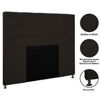 Cabeceira Cama Box Casal 140cm Safira Suede I02 Marrom - Mpozenato - 3