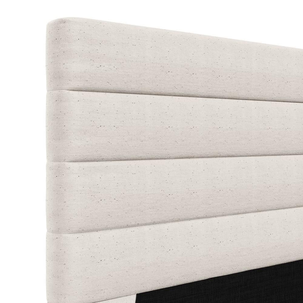 Cabeceira Cama Box Casal Queen 160cm Rubi W01 Linho Cru - Mpozenato - 3