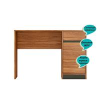 Escrivaninha 1 Porta 1 Gaveta Office Morada - Amendola Grafito