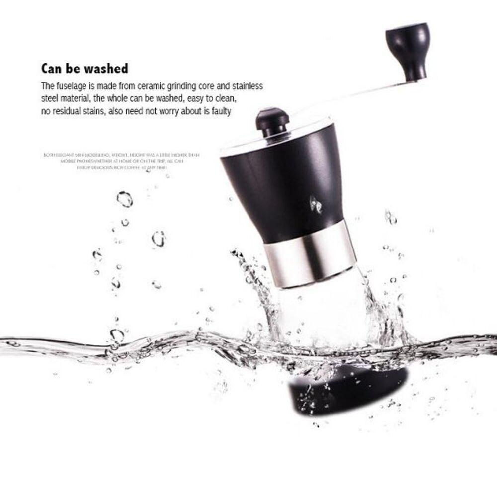 Moedor De Café Manual Inox Com Manivela Giratória Moer Grãos - 3