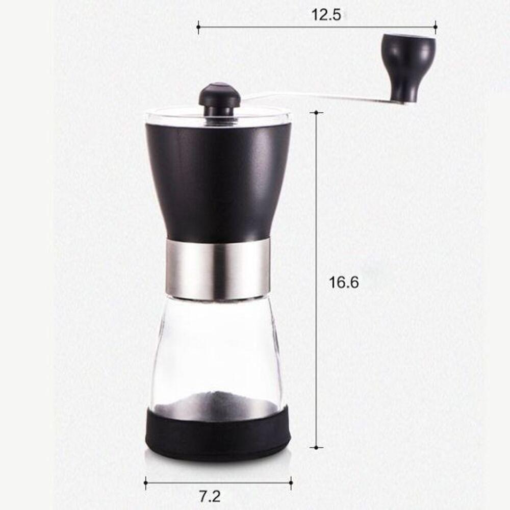 Moedor De Café Manual Inox Com Manivela Giratória Moer Grãos - 6